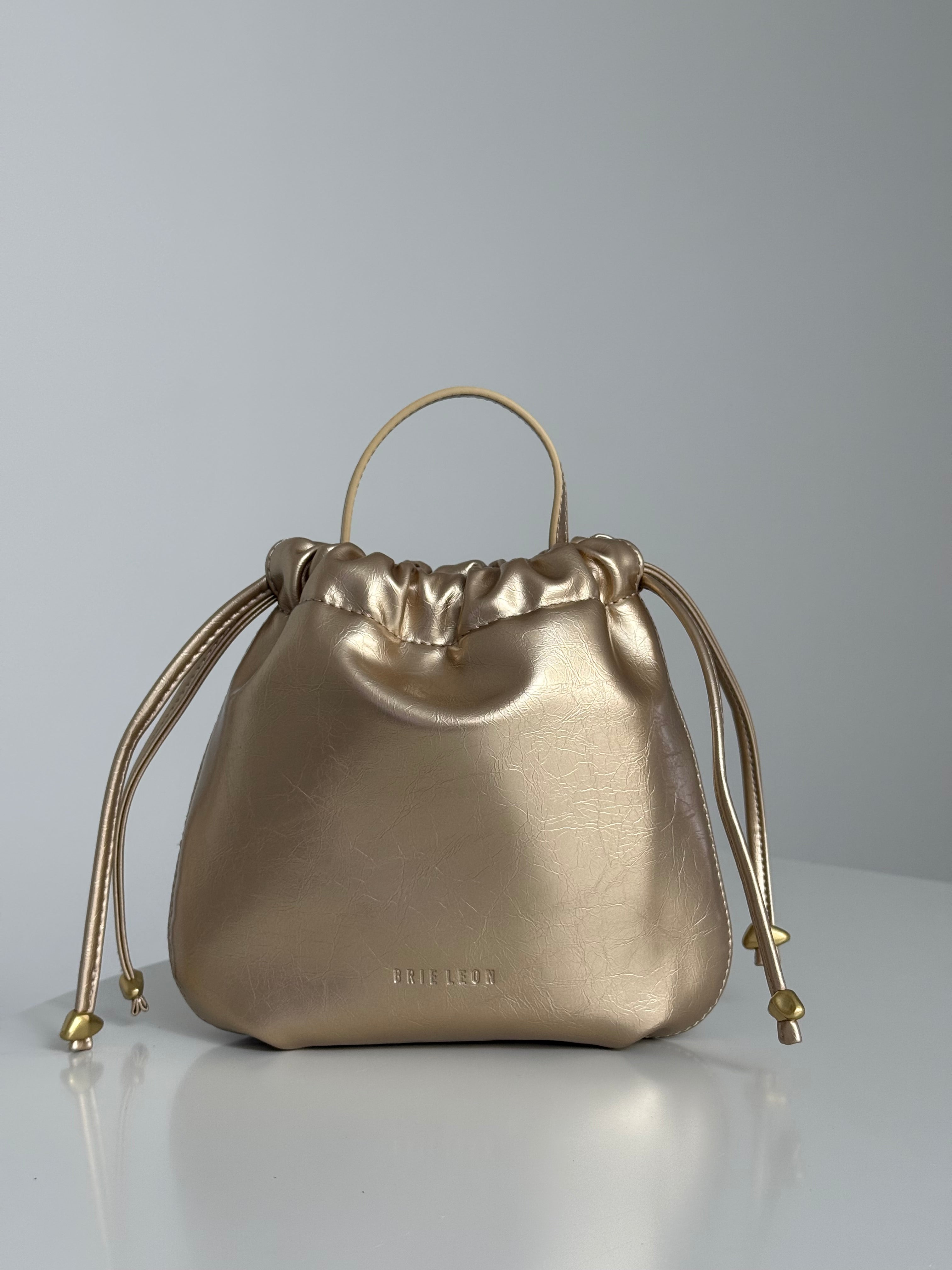 Halle Crossbody Bag Honey Gold | Brie Leon