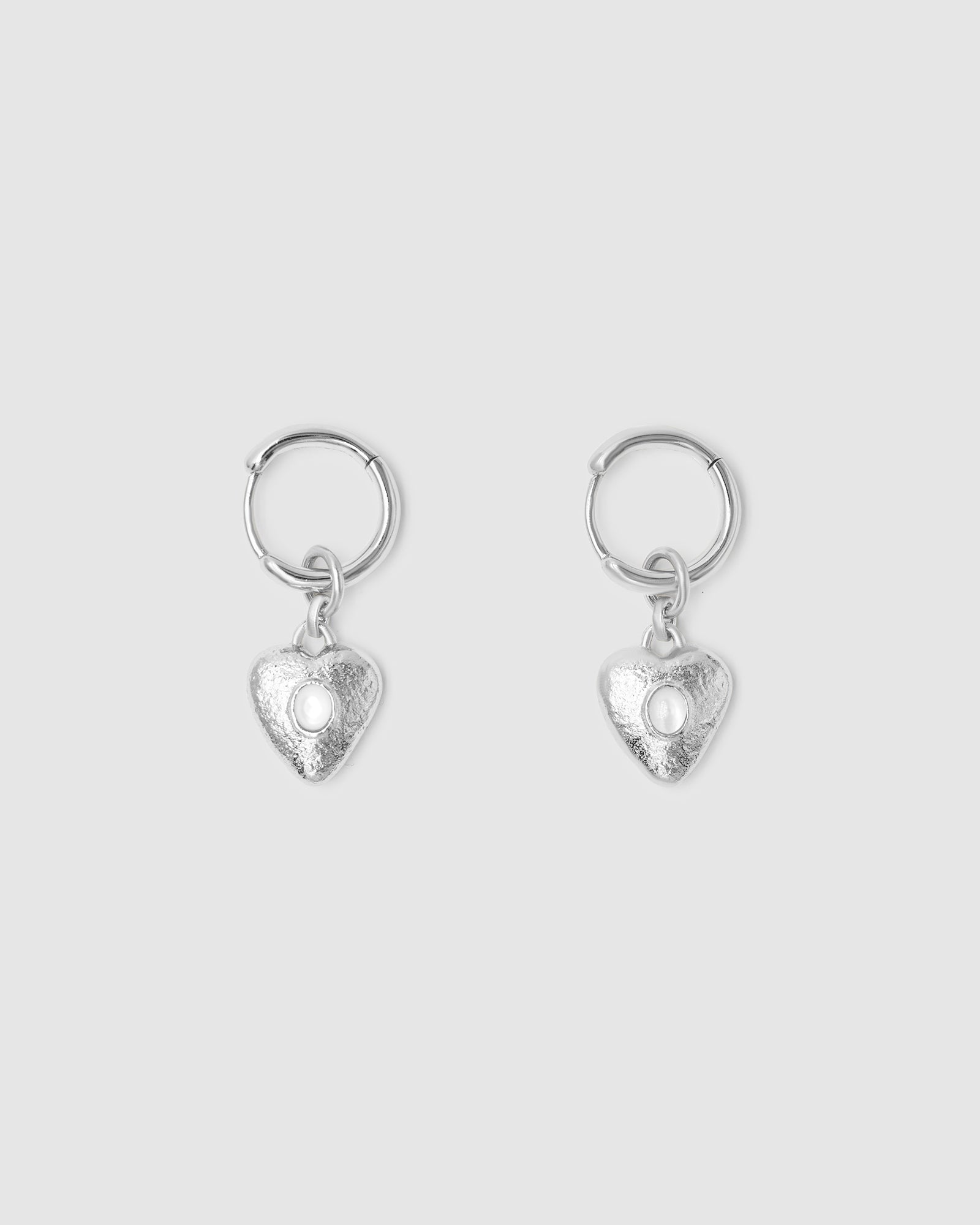 Pearl Locket Earrings in Gold or Silver by BRIE LEON ⏤ Jewellery