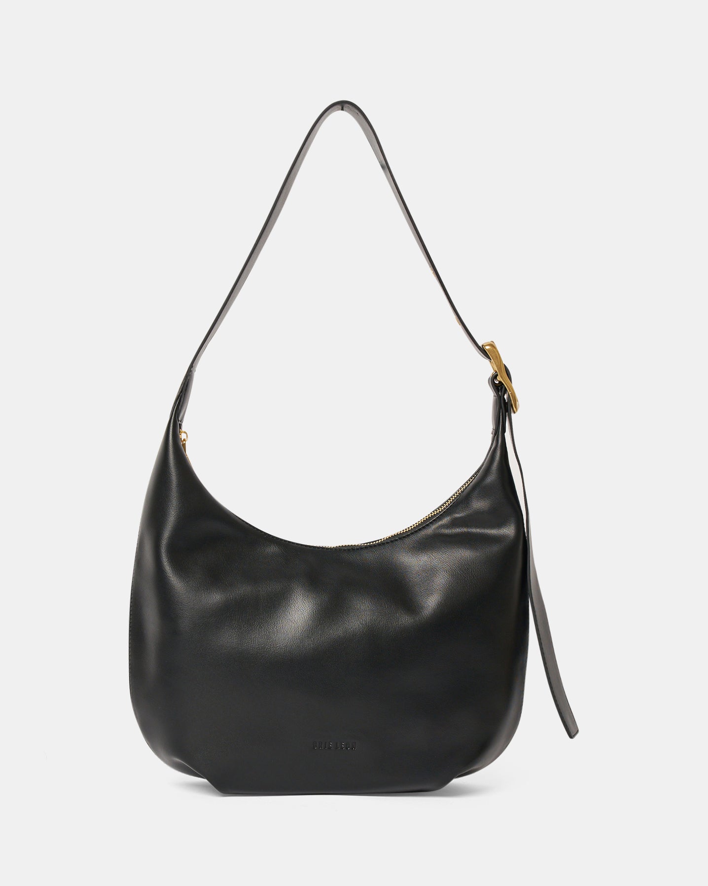 Large Everyday Croissant Bag Black | Brie Leon