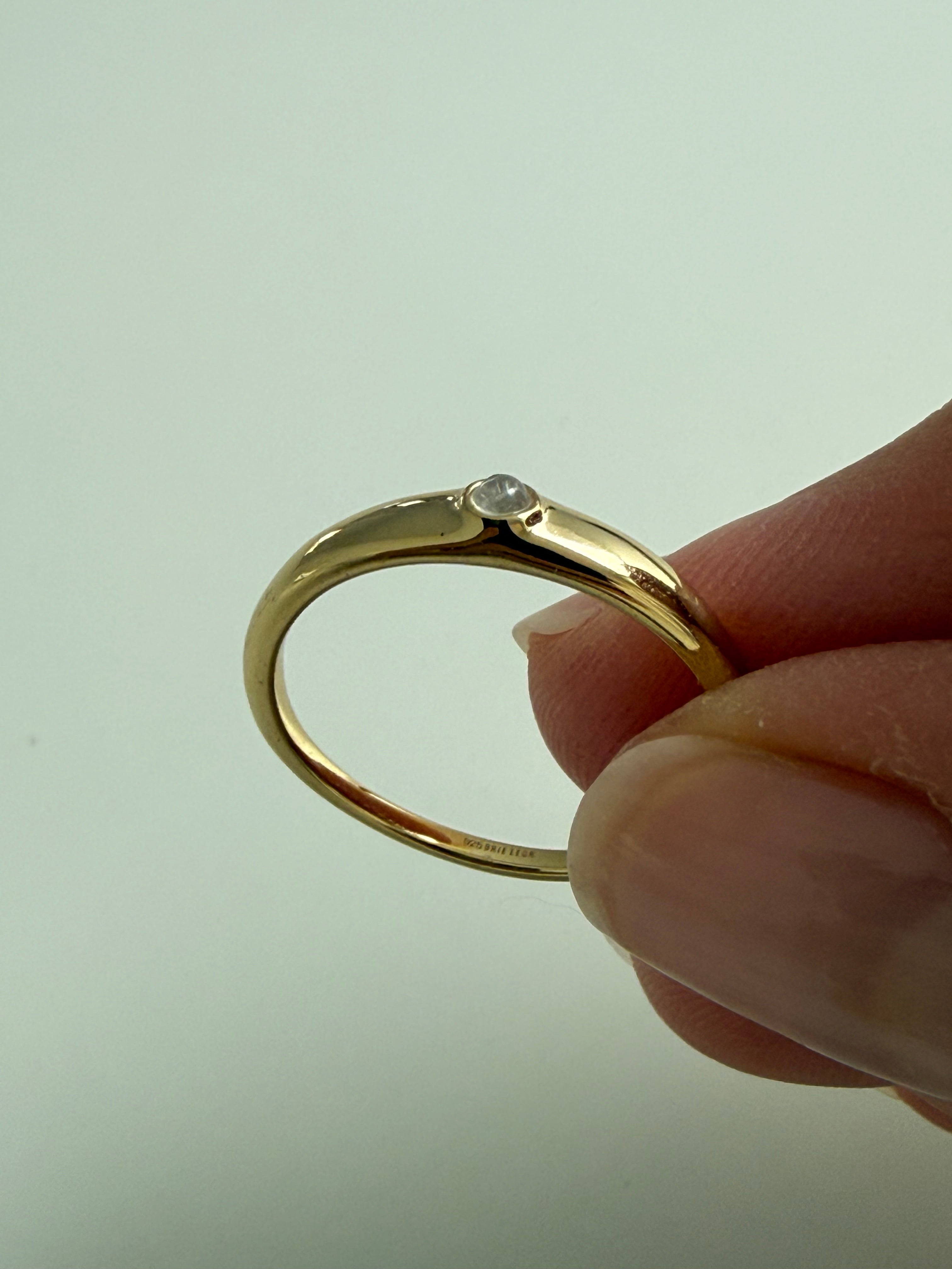 Ada Slim Moonstone Ring