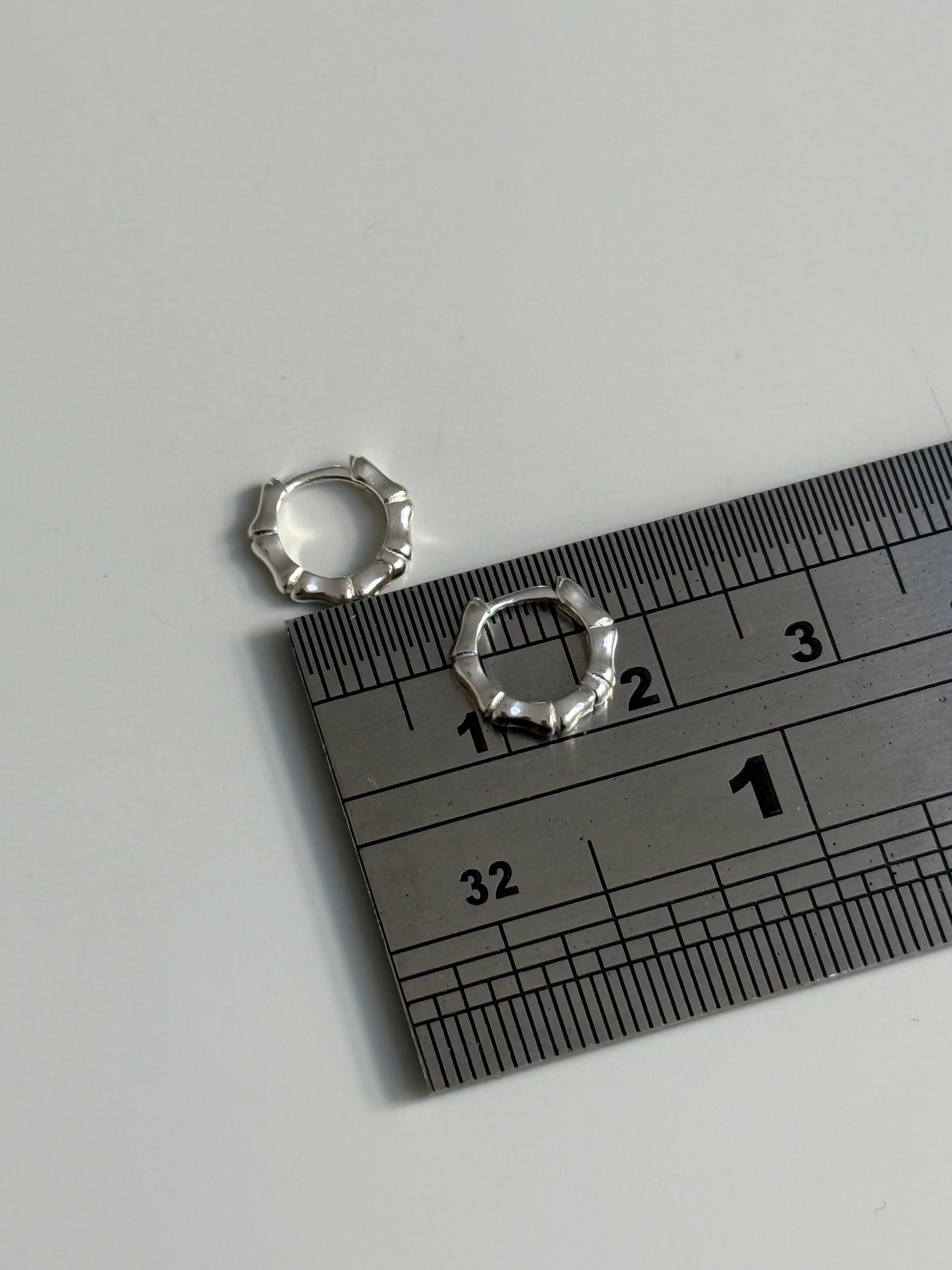 Micro Bambu Sleeper Earrings