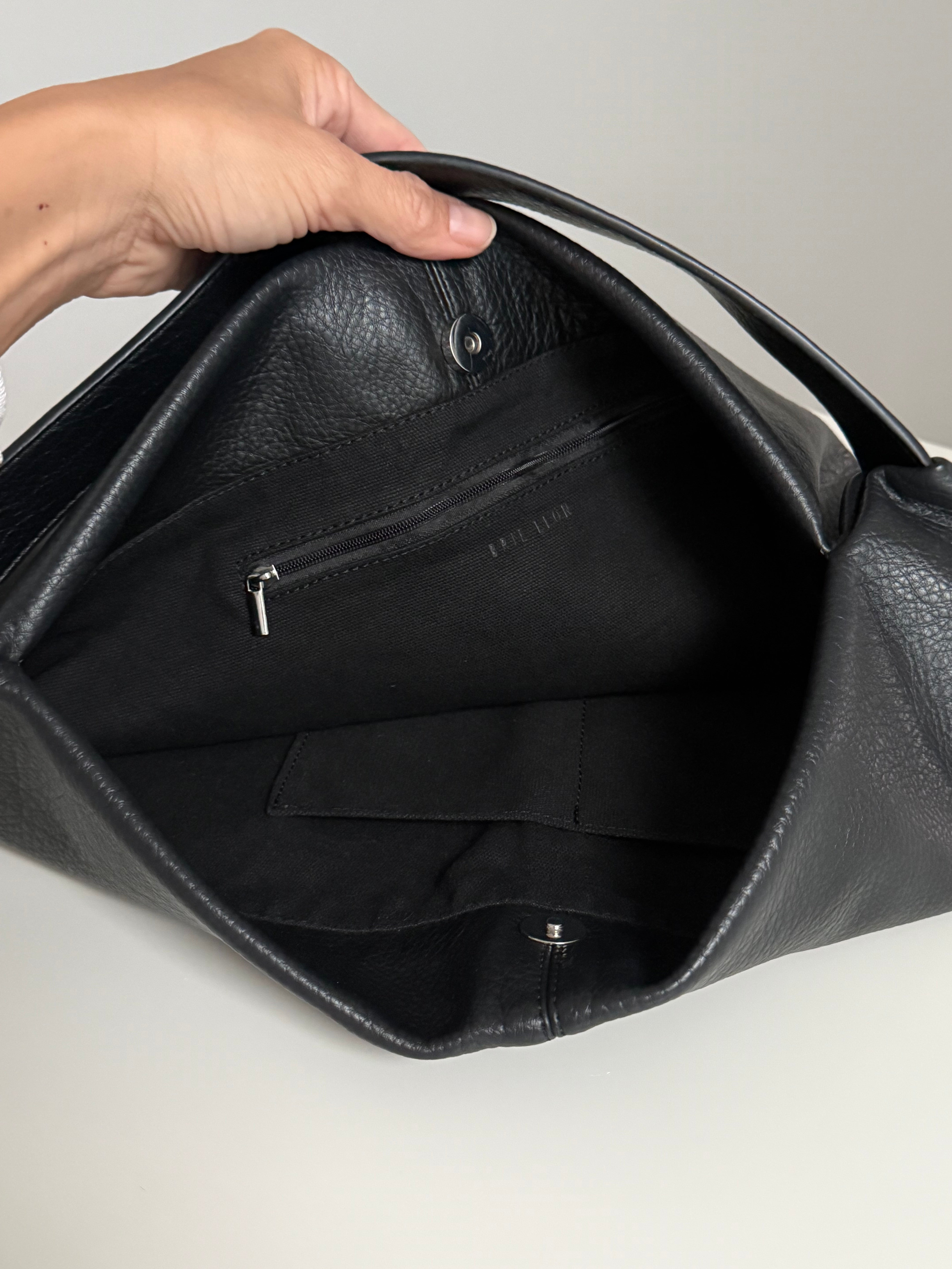 Harlow Slouch Mono Tote Bag