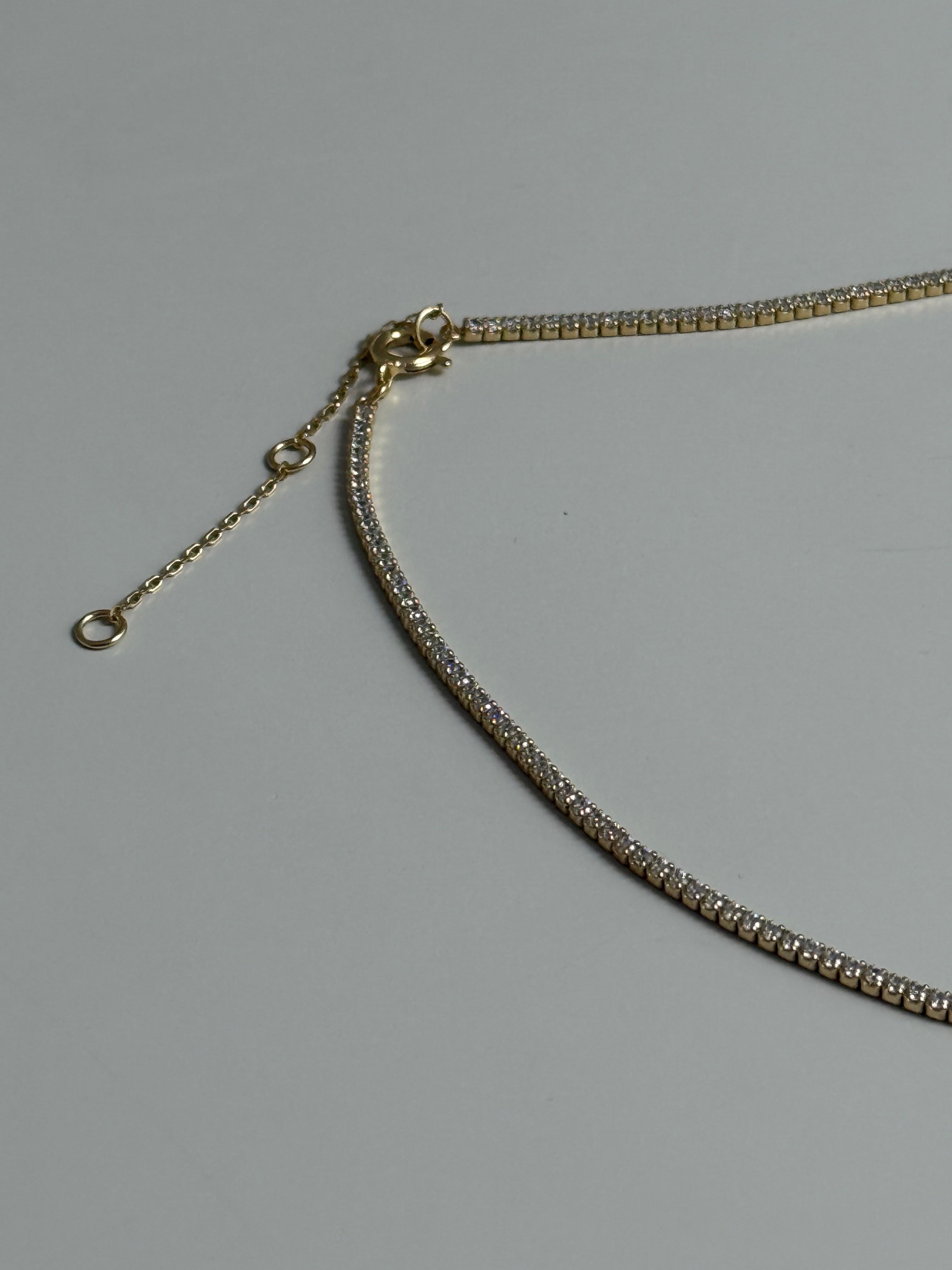 CZ Tennis Choker