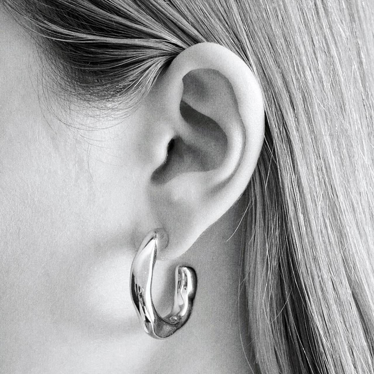 Veeda Hoop Silver