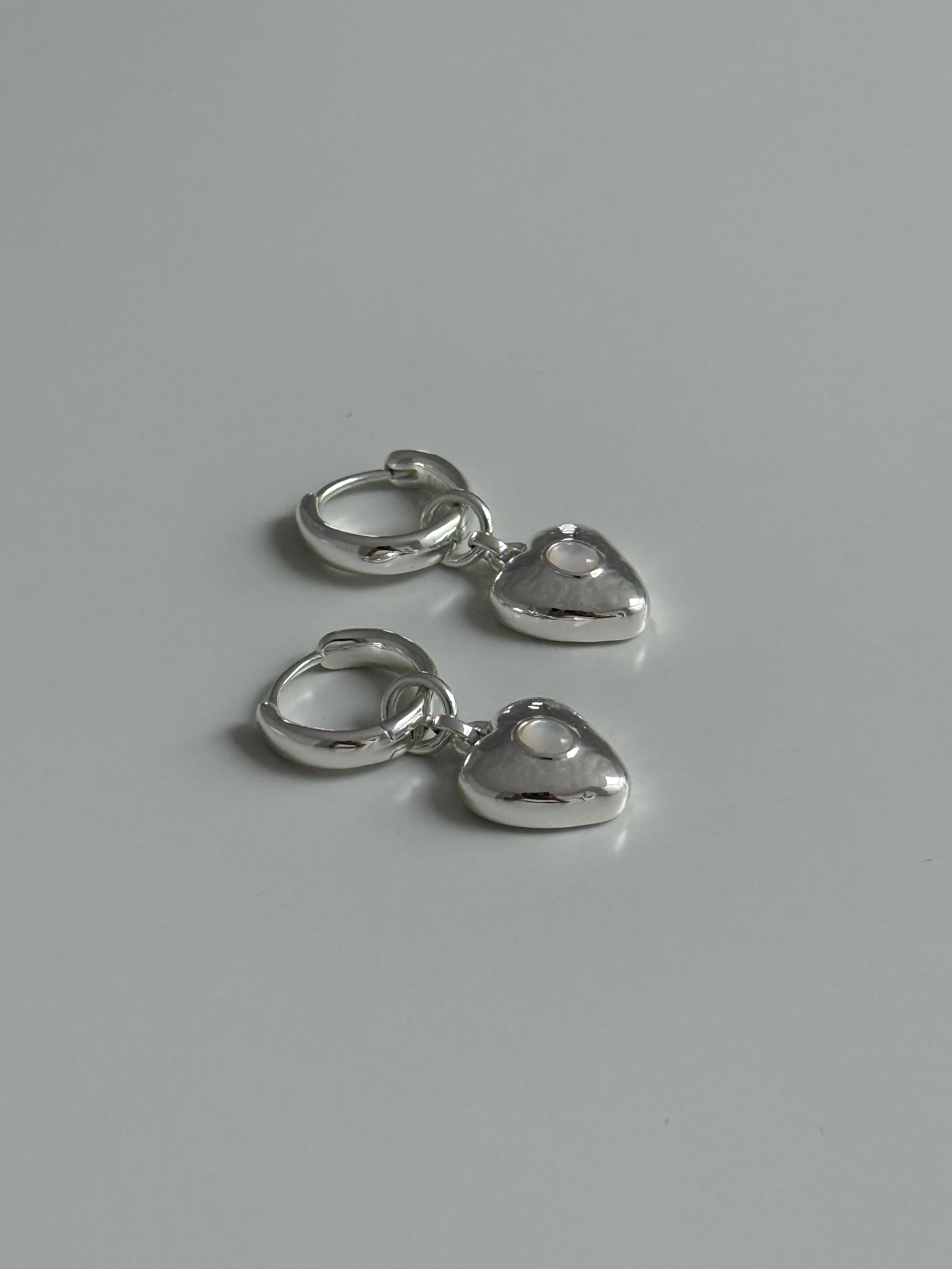 Pearl Locket Earrings