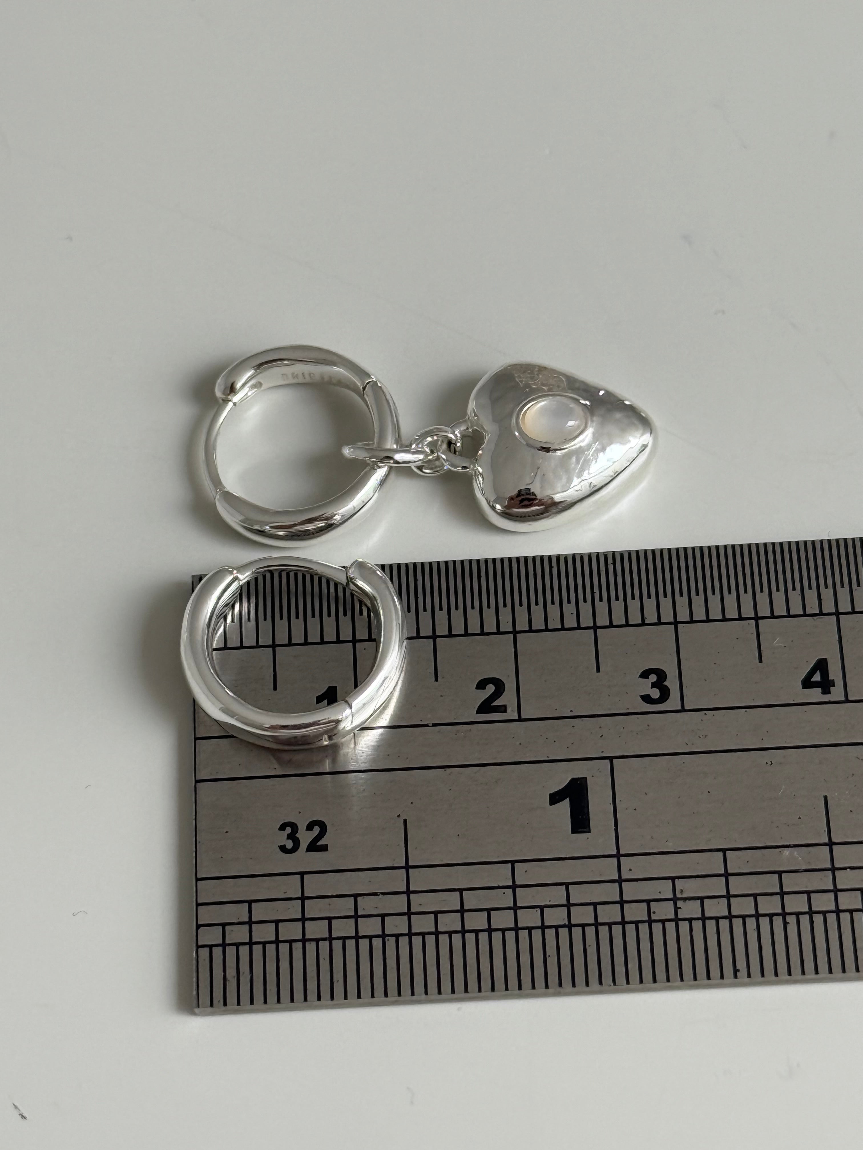 Pearl Locket Earrings
