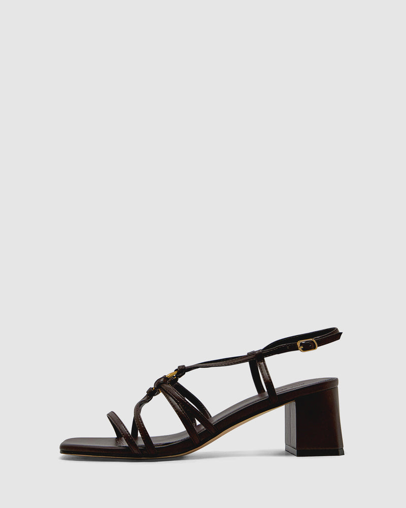 Piper Mid Heel Sandal