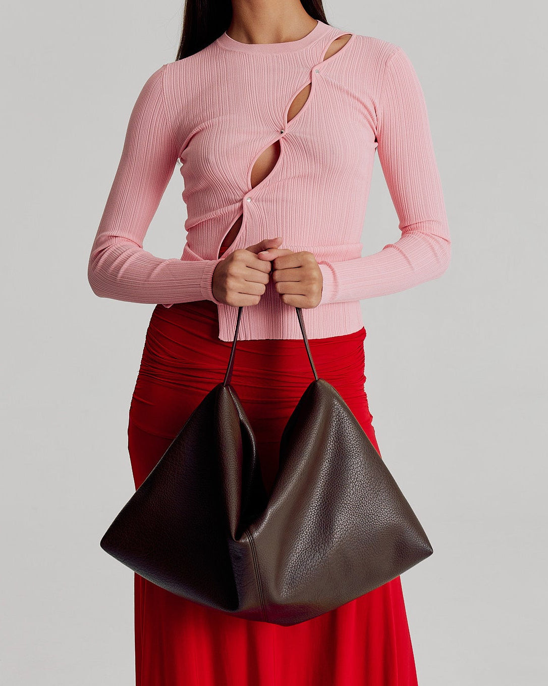 Harlow Slouch Mono Tote Bag