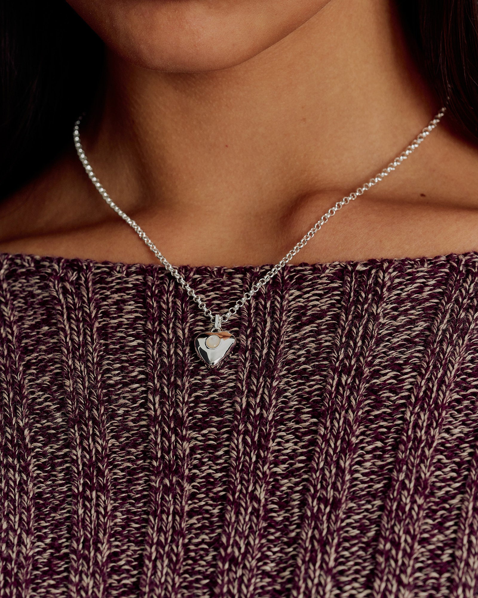 Pearl Locket Necklace