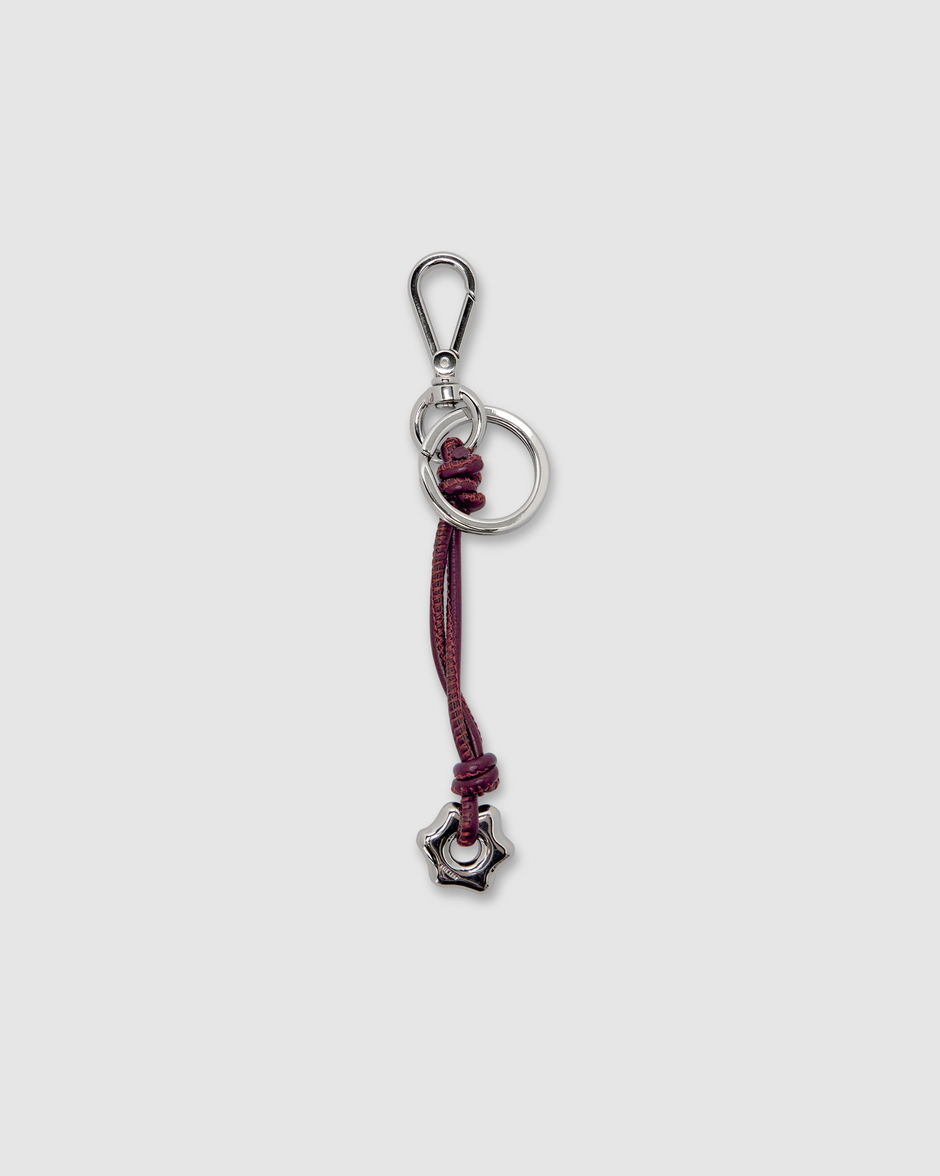 Brie Leon Rue Key Charm Bordeaux