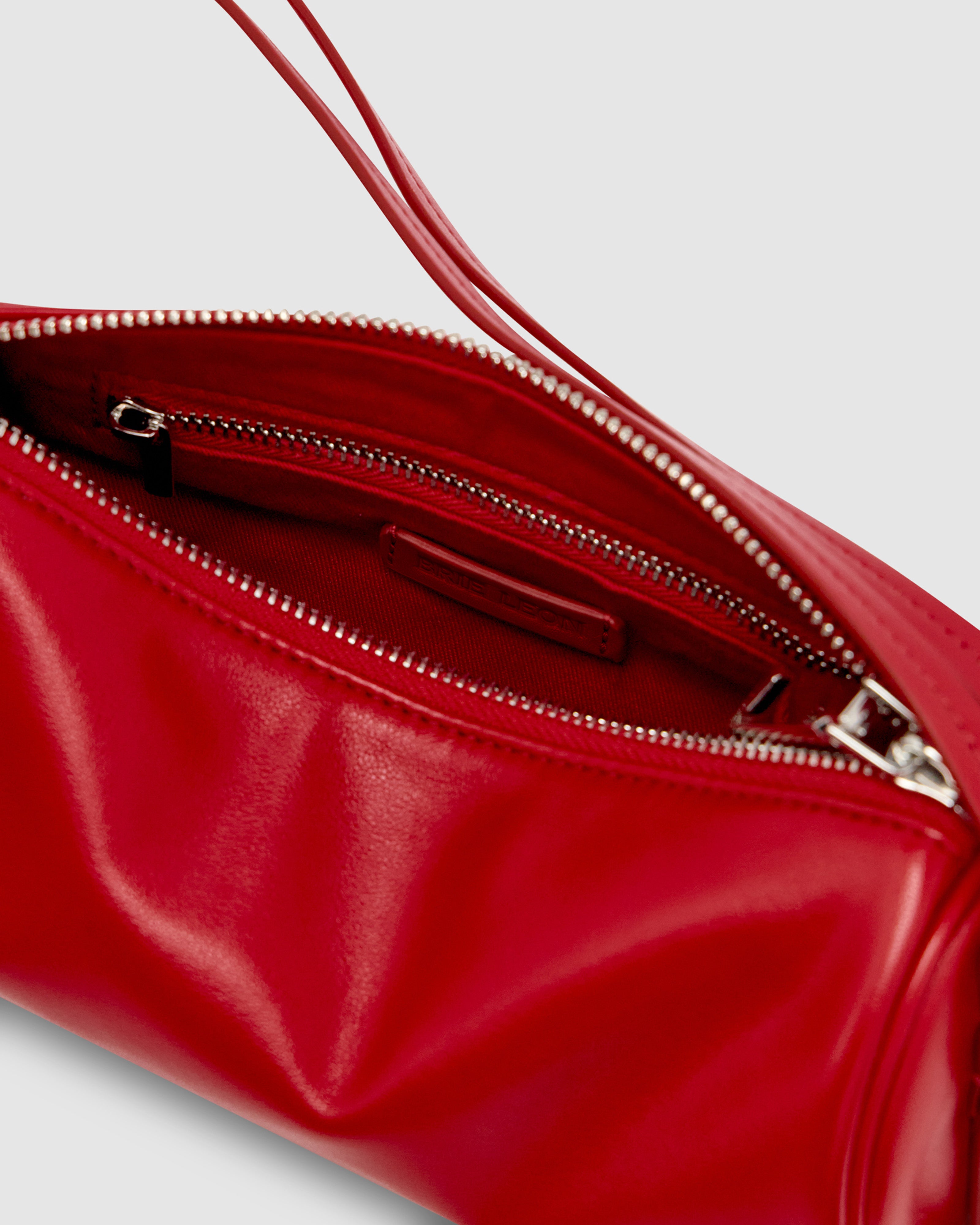 Brooke Mini Barrel Bag Crimson | Brie Leon