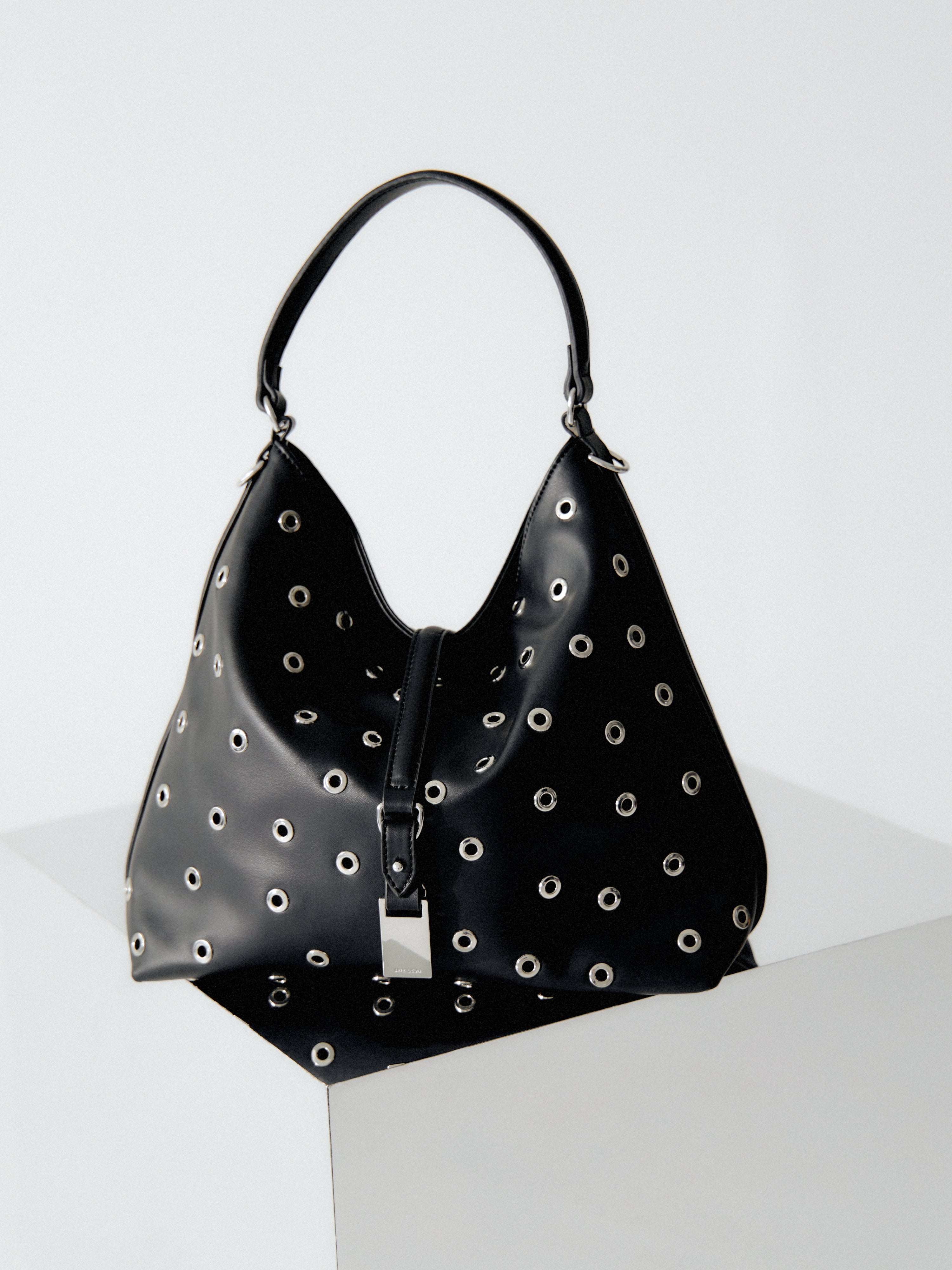 Josie Eyelet Bucket Bag
