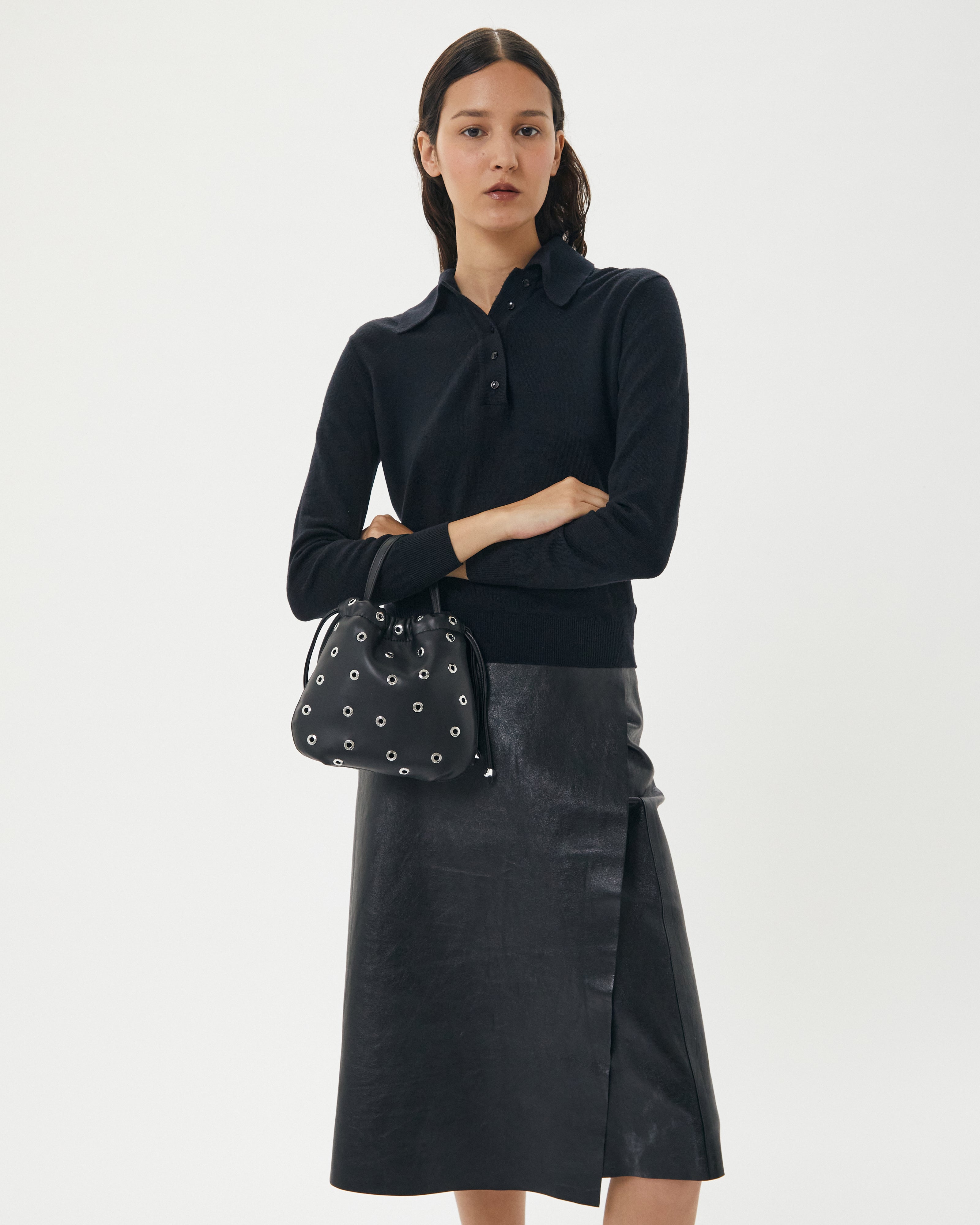 Halle Eyelet Crossbody Bag