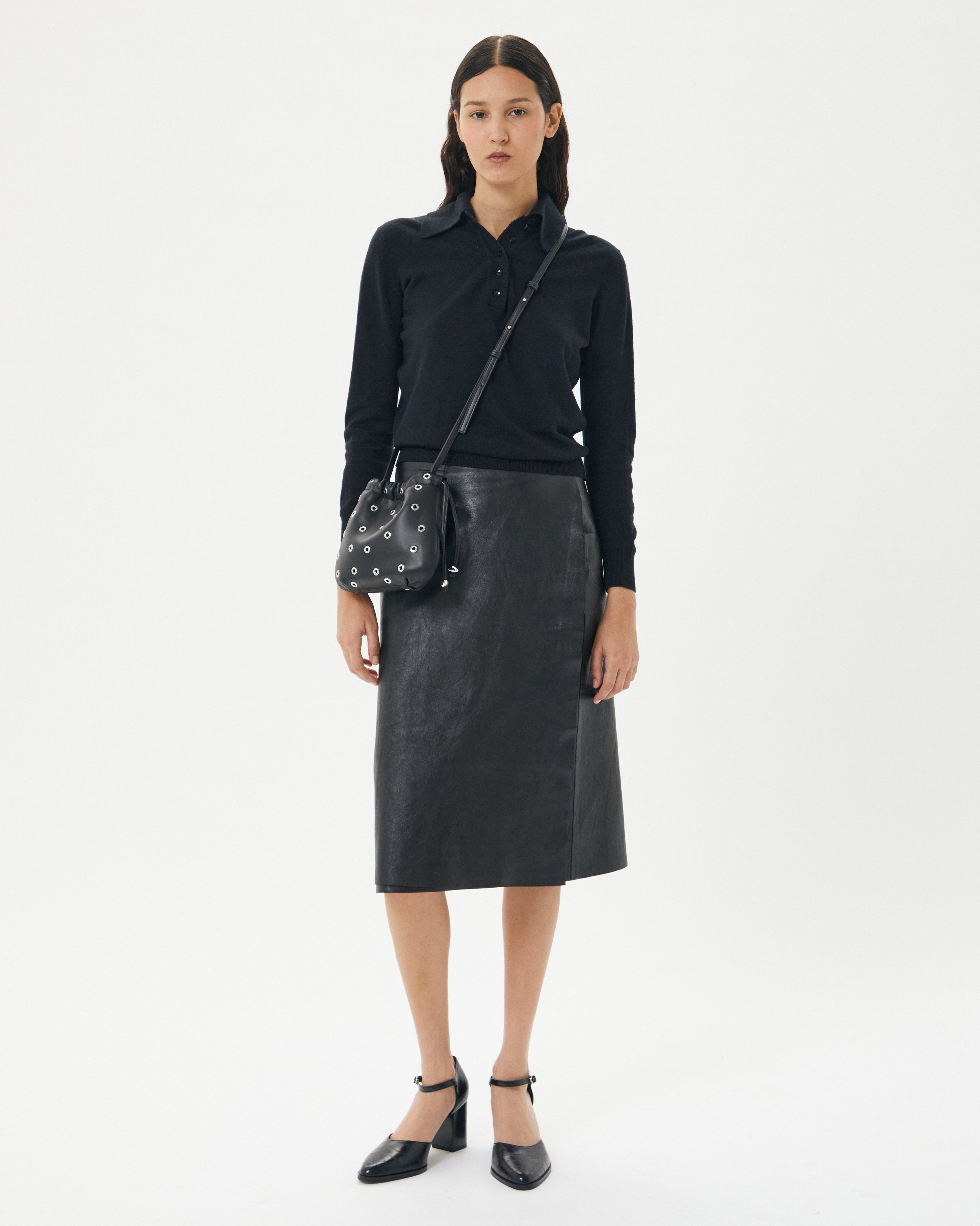 Halle Eyelet Crossbody Bag