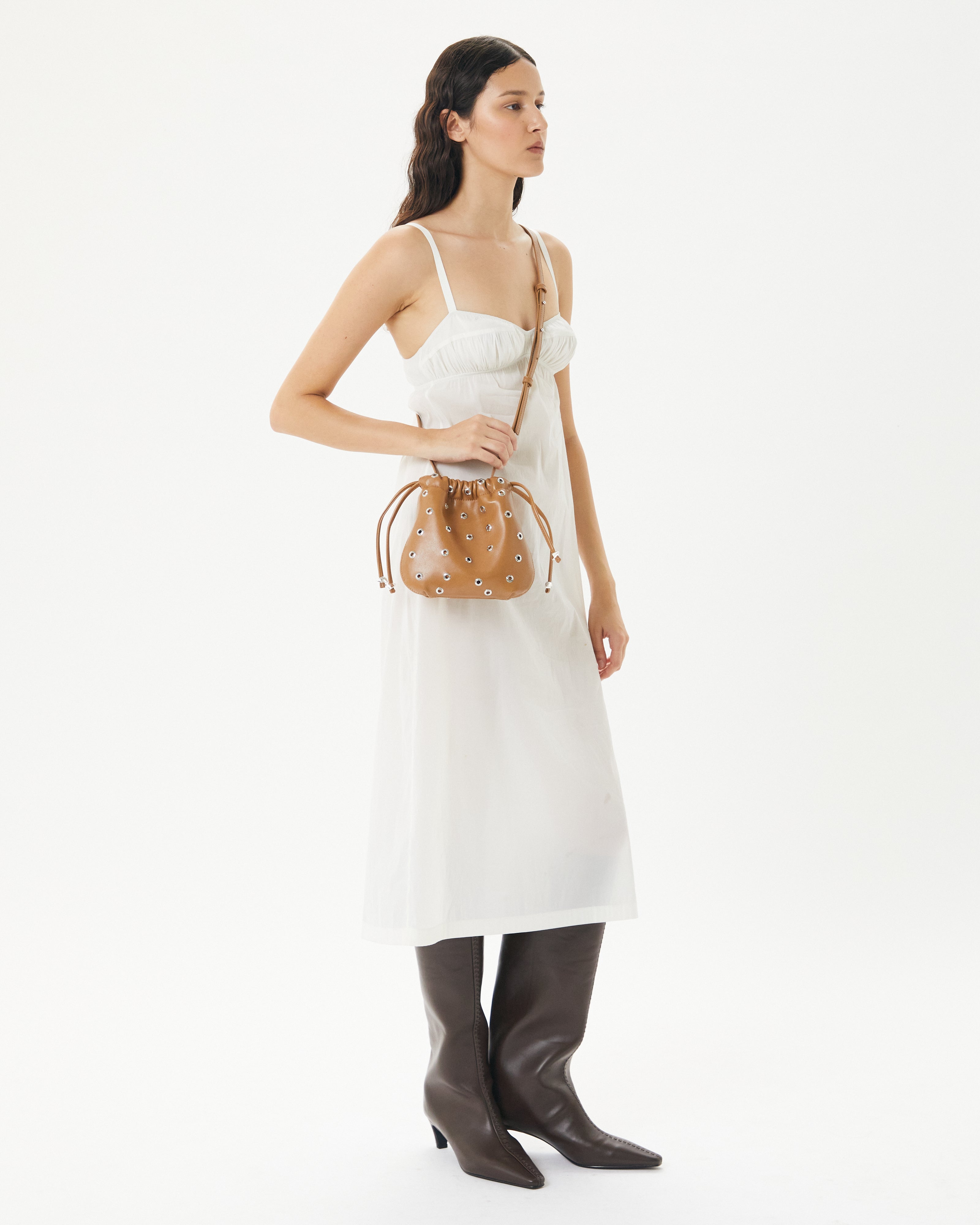 Halle Eyelet Crossbody Bag