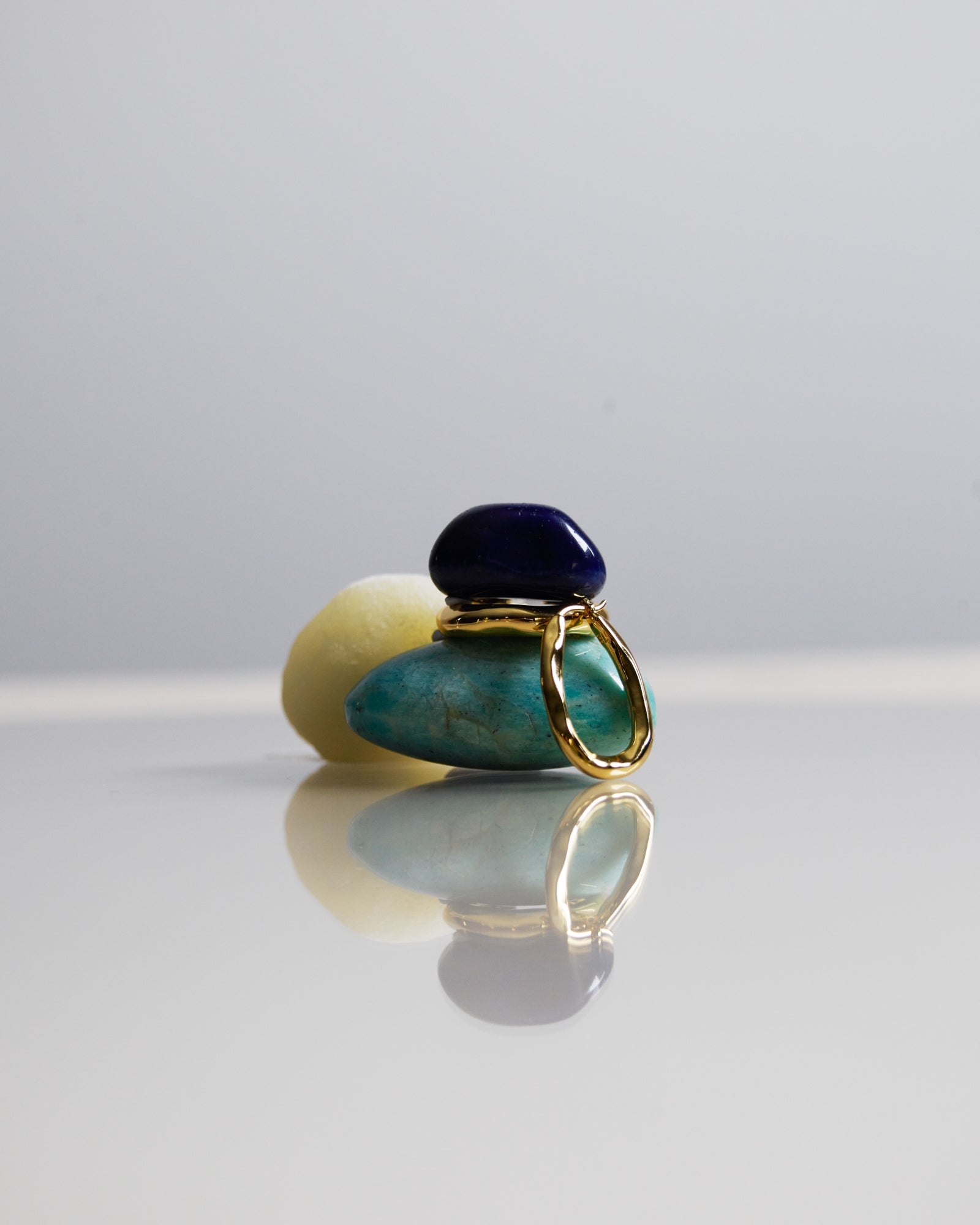 Organica Bent Hoop Earrings