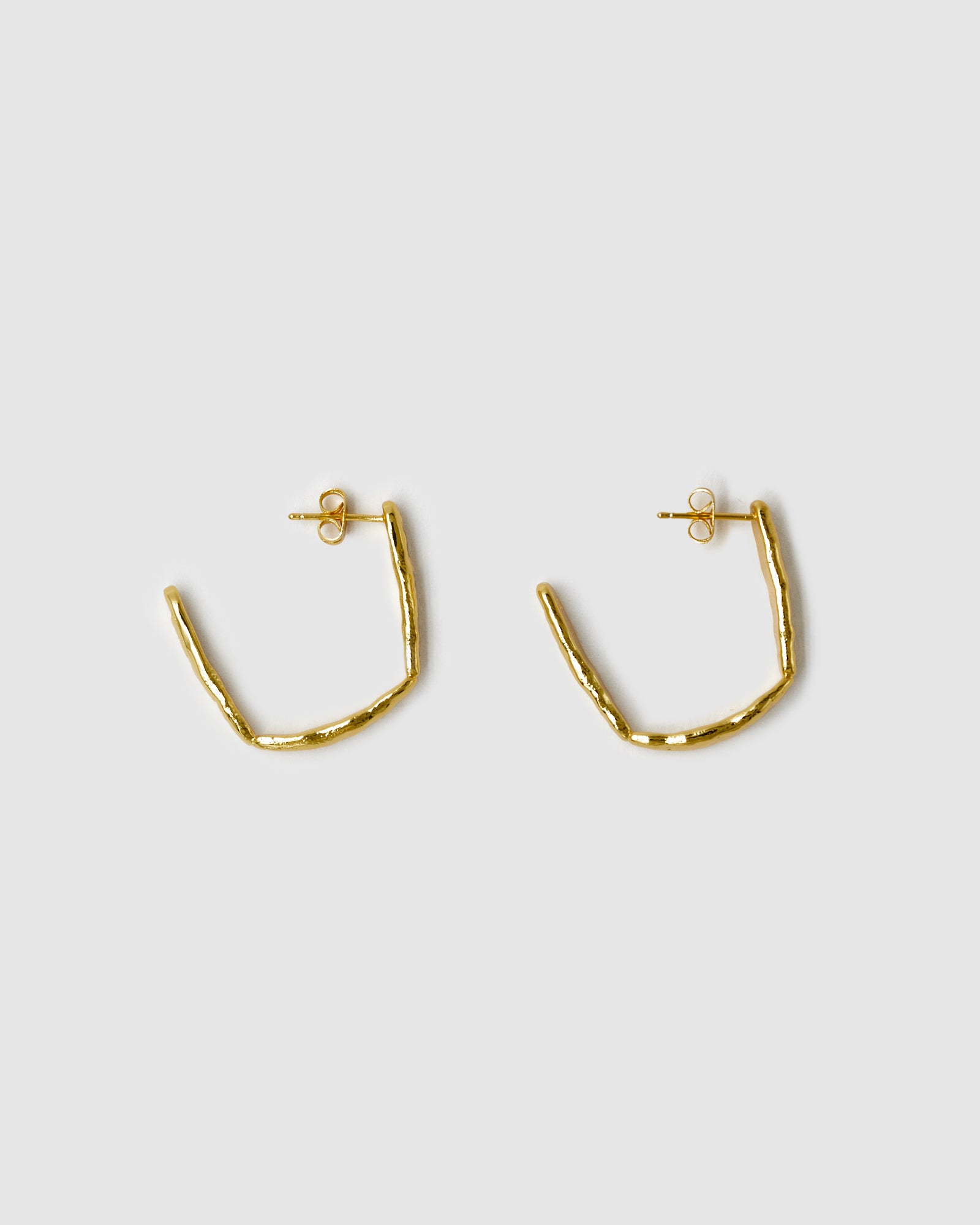 Frida Stud Hoop Earrings