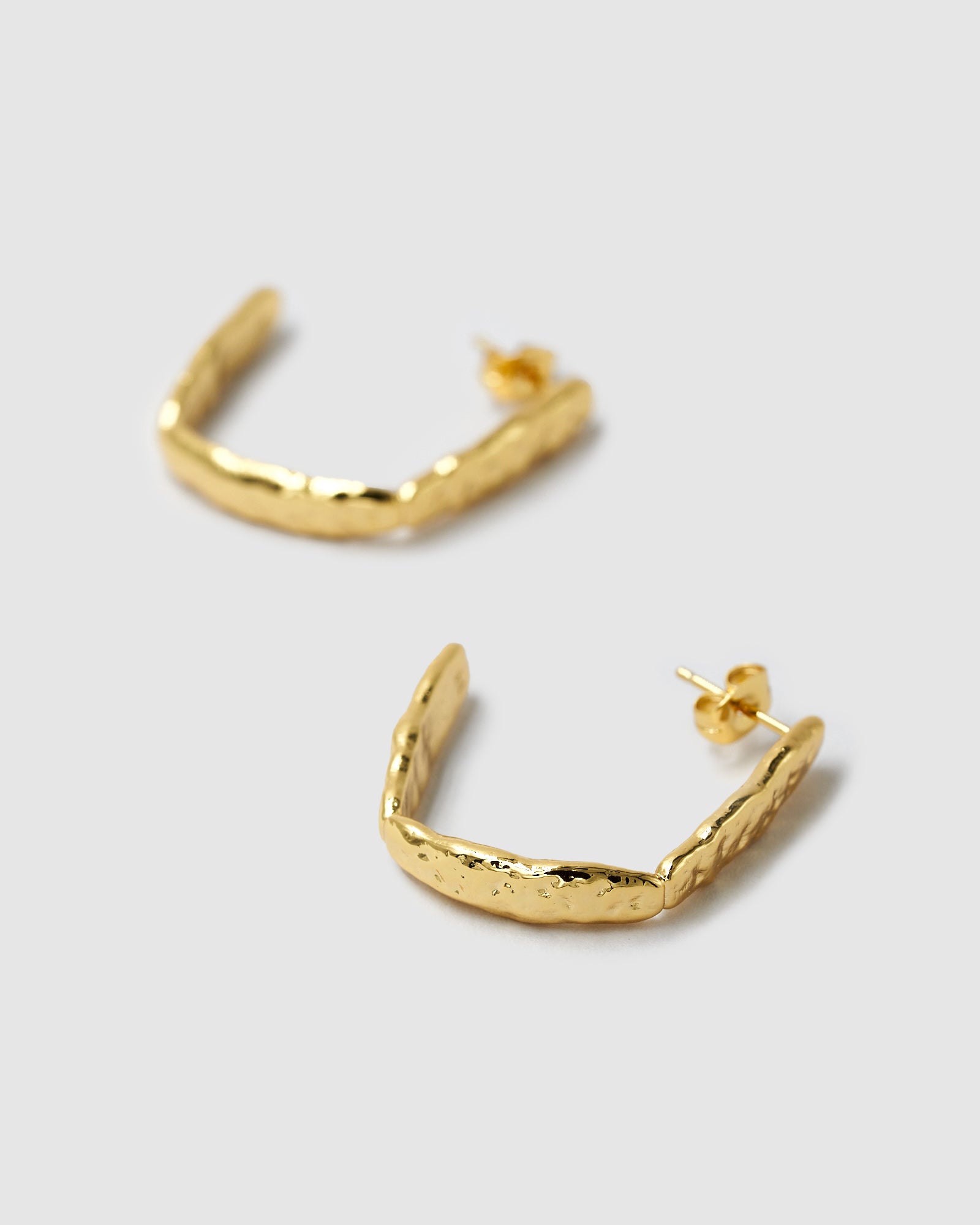 Frida Stud Hoop Earrings