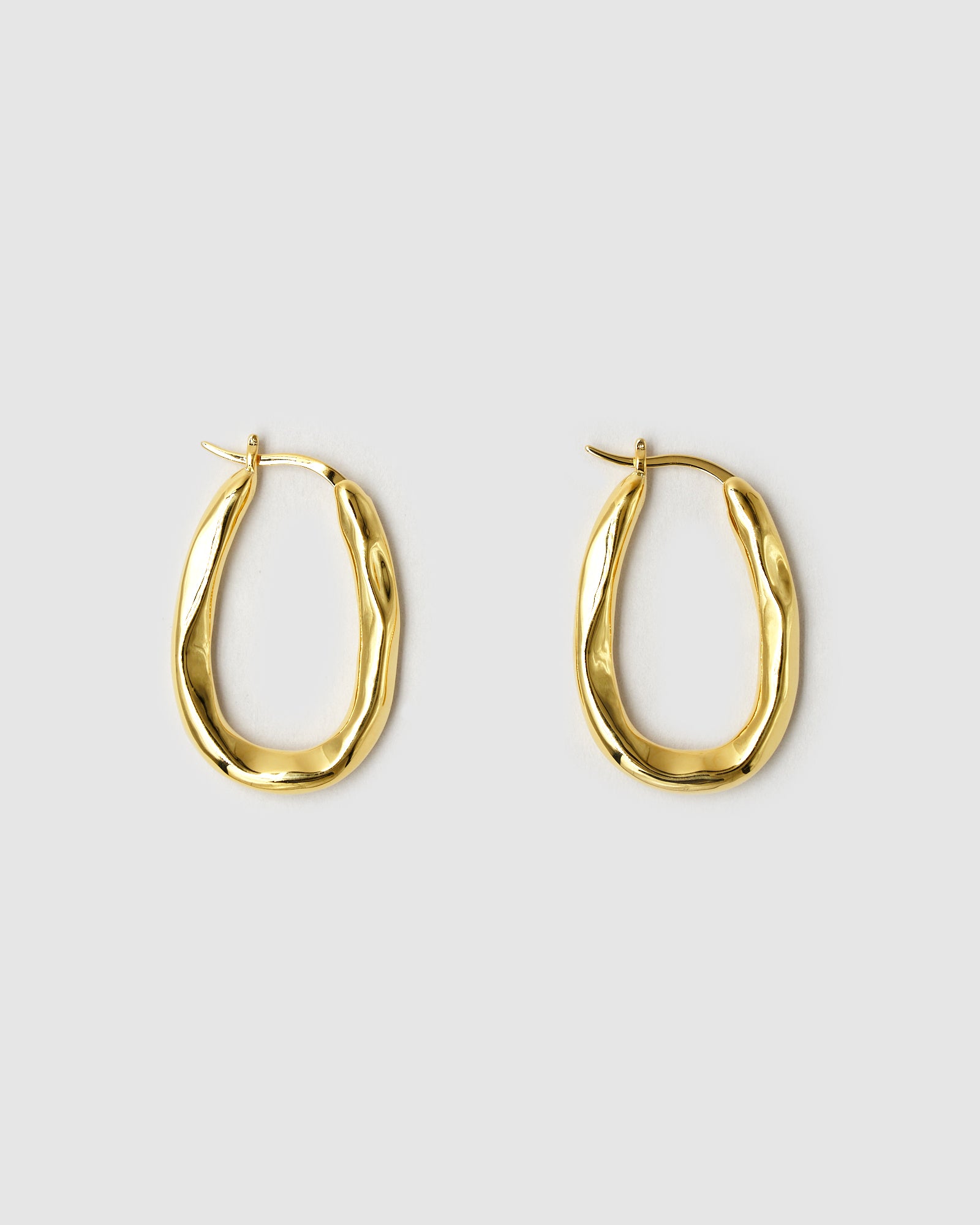 Organica Bent Hoop Earrings