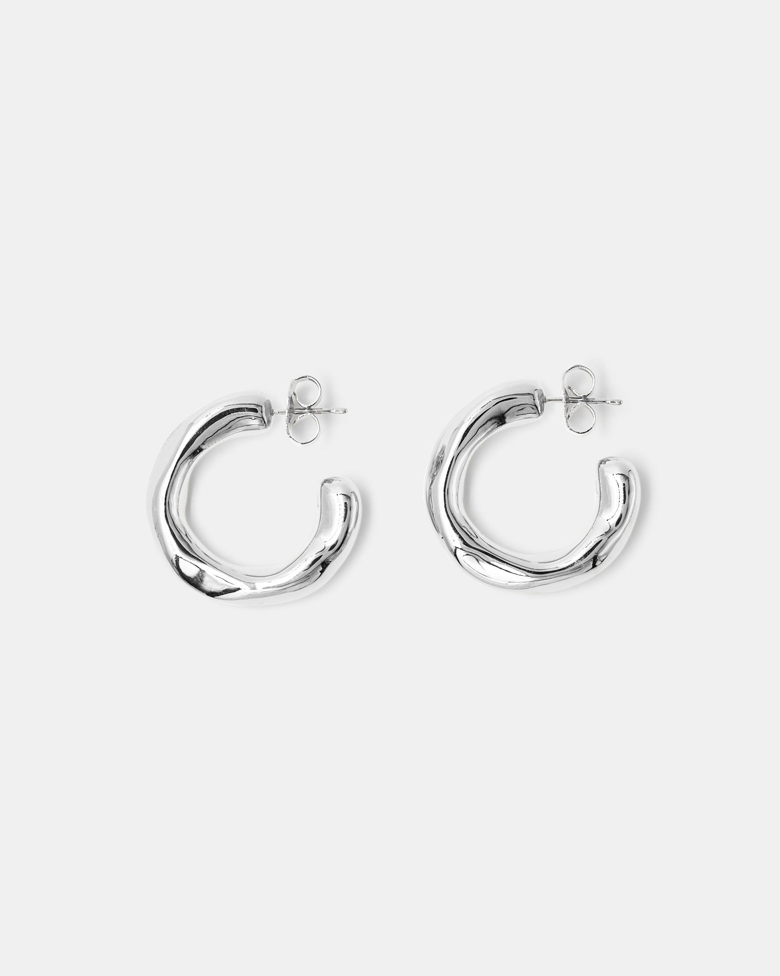 Veeda Hoop Silver